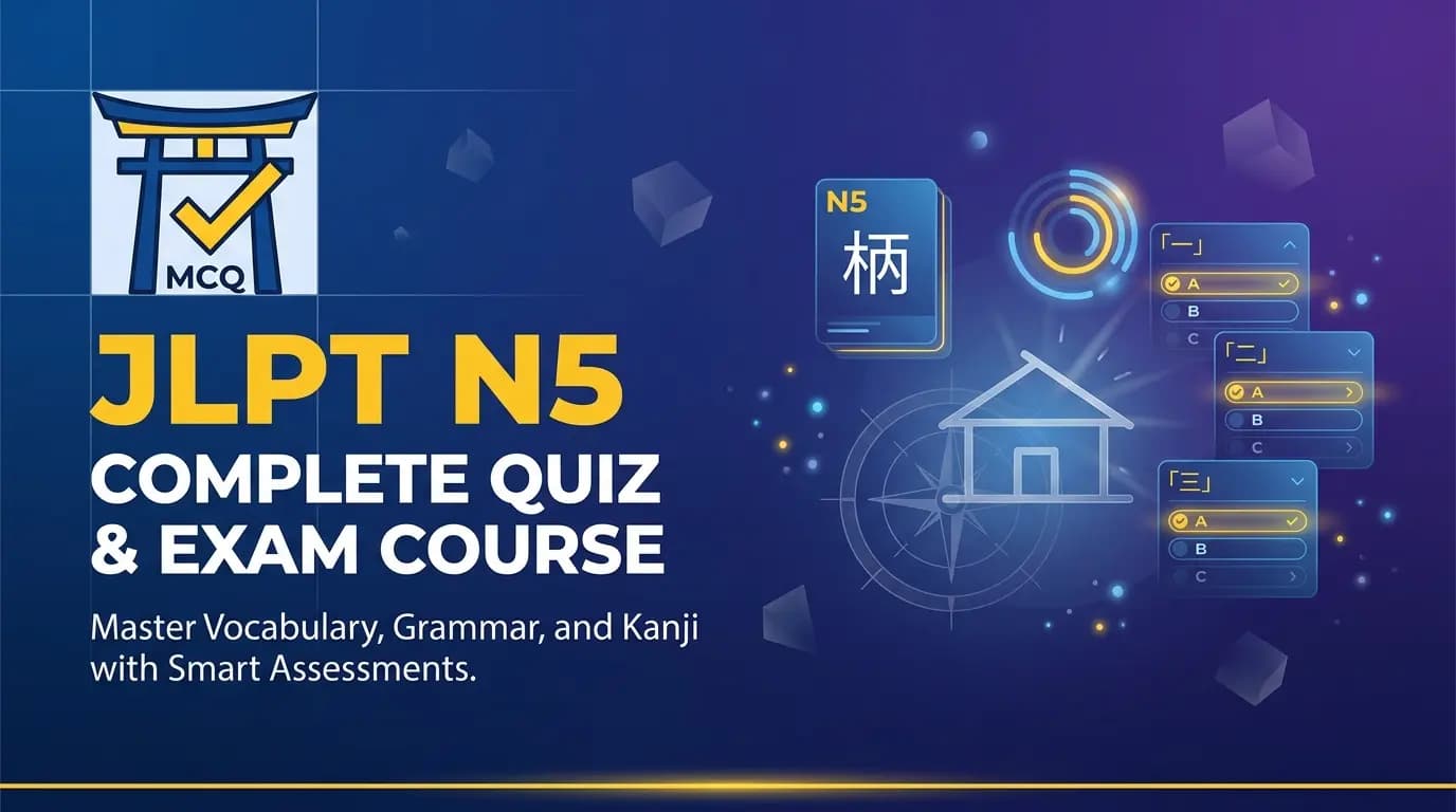 N5 JLPT - Complete Test Package
